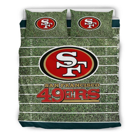 San Francisco 49ers 3PCS Bed Set Comforter/Quilt Cover Pillowcase Duvet Cover Cover
