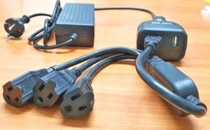 CONVERTIDOR INVERSOR 110V 60HZ ESPECIAL PARA MAQUINA DE CORTAR CABELLO 3 SALIDAS - Bild 1 von 3