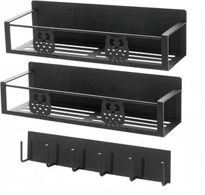 Magnetic Spice Rack for Refrigerator,Spice Organizer Magnetic Shelf for Fridge S - Picture 1 of 6