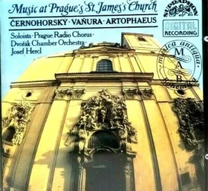 Music at Prague's St James Church Dvorak Chamber Orchestra Josef Hercl CD (CDP - Picture 1 of 3