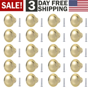 20PCS Door Knobs Cabinet Handles Cupboard Drawer Kitchen Pulls Stainless Steel - Picture 1 of 5