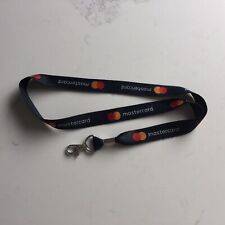 Brand New Mastercard Lanyard With Silver Clip