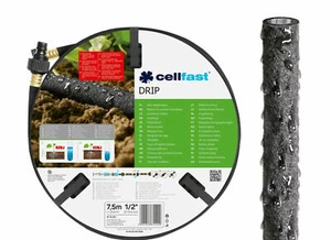 Tropfschlauch 7,5 m Cellfast 19-001 Perlschlauch Tropfrohr Bewässerungsschlauch - Bild 1 von 4