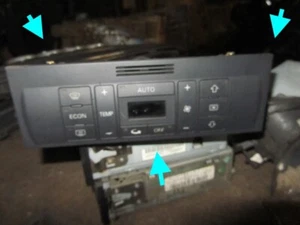 Audi A2 2005 Heizung Klimaanlage Regler 39k Meilen Original Gummiert Makellos OEM - Bild 1 von 16