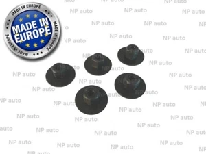 5X ASIENTO VW PLÁSTICO SIN ROSCA NYLON TUERCAS CLIPS PROTECCIÓN TÉRMICA AGARRE 772 - Imagen 1 de 4