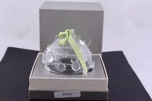 JULISKA BOHEMIAN GLASS CHRISTMAS BALL ORNAMENT, 2007 EDITION - NEW - Picture 1 of 9
