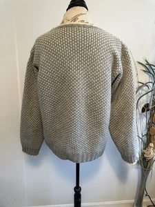 Suéter tejido con cable Loro Piana para hombre defecto cachemir - Imagen 1 de 9