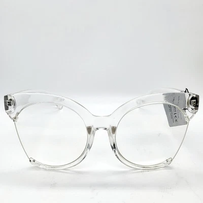 Gafas ligeras transparentes y transparentes de gran tamaño para ojo de gato  Foto 1 de 4