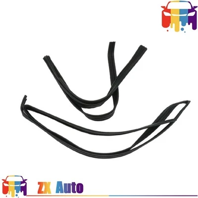 Front Rear Left Right Door Glass Window Seal For 1991-1997 Toyota Land Cruiser - Изображение 1 из 4