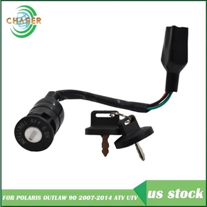 Ignition Key Switch ATV For Polaris Outlaw 90 2007-2014 OUTLAW 50 2008-2018 New - Picture 1 of 11