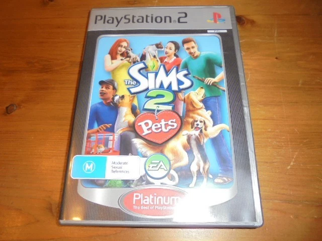 PLAYSTATION 2 THE SIMS 2 PETS RETRO GAMING COMPLETE WITH MANUAL LIKE NEW COND. - Image 1 of 4