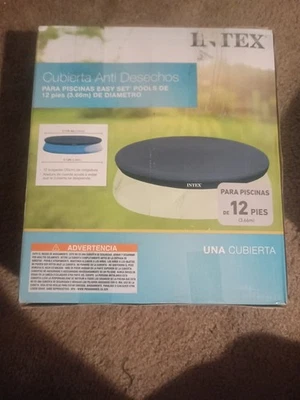 58919E / 28022E Brand New 12' Round Intex Easy Set Swimming Pool Debris Cover  - Image 1 of 4