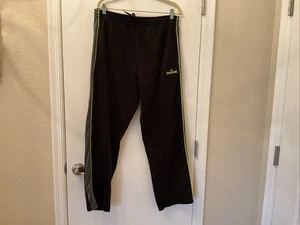Spalding Herren JOGGINGHOSE Large schwarz mit grauen Streifen sportlich Jogging - Bild 1 von 5