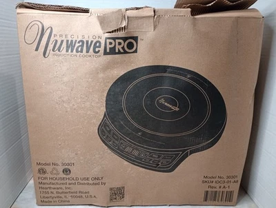 NuWave Pro Precision Induction Cooktop Model 30301 New Open Box  - Image 1 of 4