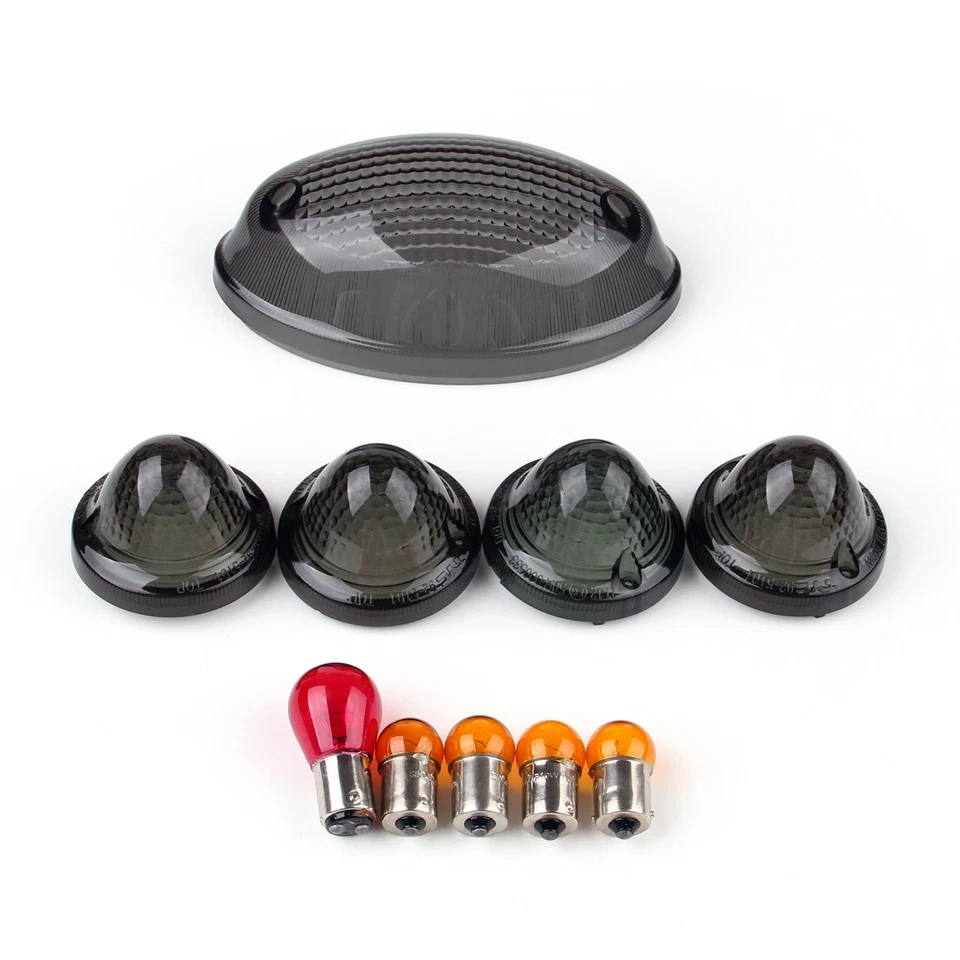 TailLight Turn Signals Cover Bulbs For Bonneville SE T100 Smoke US - Image 1 of 4
