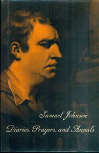 Diaries, Prayers and Annals, Samuel Johnson, 1958 - Picture 1 of 2