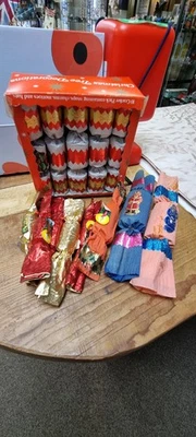 Vintage Christmas Crackers, Sealed Box with Oddments  - Image 1 of 4