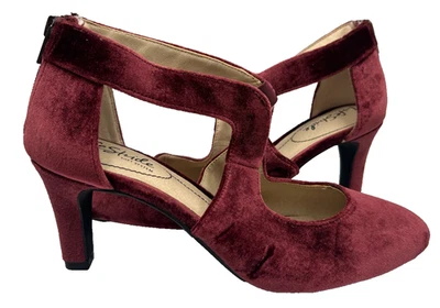 Vestido LifeStride para mujer Giovanna cómodo con cremallera tacones burgueses talla: 6,5 161K Foto 1 de 4