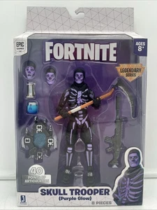 Fortnite Legendary Series Skull Trooper Purple Glow 6" Actionfigur Neu im Karton, versiegelt - Bild 1 von 6