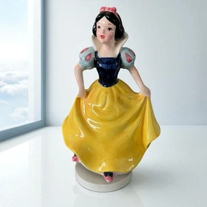 Vintage Walt Disney Schneewittchen Keramik Spieluhr Schmid handbemalt Nr 253 - Bild 1 von 8