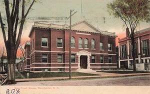 MANCHESTER NH NEW COURT HOUSE c1907 UDB VINTAGE POSTCARD 080325 U - Picture 1 of 2