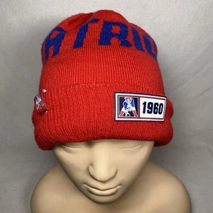 New England Patriots New Era Cuffed Adult Knit Hat Beanie 1960 OSFM NO POM POM - Picture 1 of 8