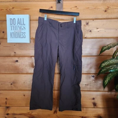 Pantalón Corto Royal Robbins Nylon Senderismo Marrón Utilitario Carga Capri Atlético 6 X 24" Foto 1 de 4