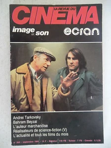 La Revue du Cinéma Nr. 364- 1981 Andrei Tarkovsky Bahram Beyzai Montand Depardieu - Bild 1 von 1