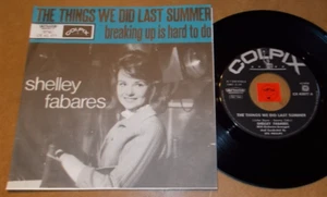 SHELLEY FABARES - THE THINGS WE DID LAST SUMMER - RARE 45 PS - LISTEN - POPCORN - Imagen 1 de 4