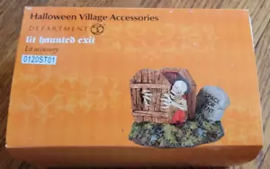 Department 56 Halloween Dorf Zubehör beleuchtet Spuk Ausgang Figur 6005560 - Bild 1 von 2