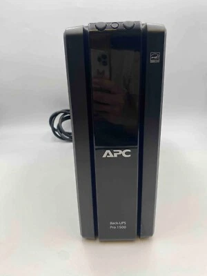 APC Back-UPS Pro, 1500VA/865W 120V 5-15R outlets AVR LCD " No Battery"  BR1500G - Image 1 of 4