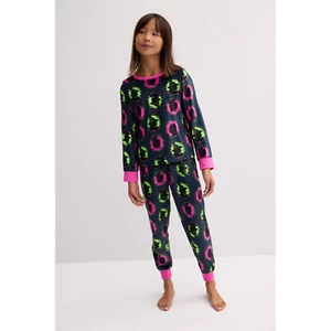 Girls Wicked Glinda Elphaba 2 Piece Cozy PJ Pajama Set NWT - Picture 1 of 3