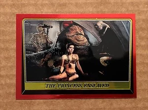 1999 Topps Star Wars Chrome Archives Princess Leia Enslaved #64 Return Jedi - Picture 1 of 4