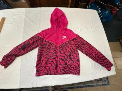 Jaqueta Nike Sportswear Fireberry para meninas grau escolar GG - Imagem 1 de 4