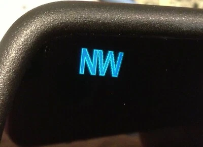 Gentex GHSHL4 Homelink® Blue Compass Backup Camera Mirror & Wiring Kit - Image 1 of 4