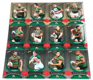 2011 SELECT NRL CHAMPIONS CARD SILVER FOIL PARALLEL CARD TEAM SET (12)-RABBITOHS - Picture 1 of 3
