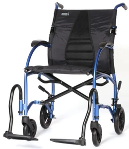 Strongback Excursion 8 Lightweight Transport Chair Wheelchair 16" / 18" NEW - Picture 1 of 10