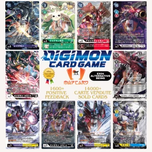 Digimon EX04 Alternative Being ALL SR/SEC/PARALLEL CARDS JAP PREORDER - Picture 1 of 100