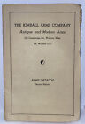 Kimball Arms Company Gun Catalog. 2nd  Ed. Arms Catalog Antique and Modern Arms.