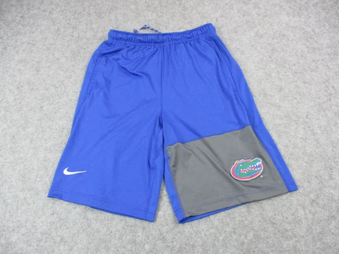 Florida Gators Shorts Mens Small Blue White Nike Swoosh Basketball NCAA College Cover