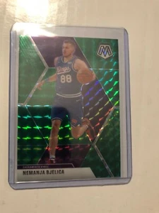 2019-20 Panini Mosaic Basketball NEMANJA  BJELICA Green Prizm Card - Picture 1 of 1
