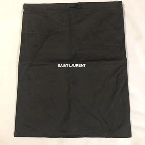 Saint Laurent Dust Bag Black 15 in x 12 in Gift Storage - Photo 1/8