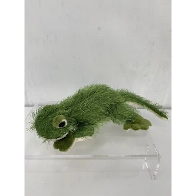 Ganz Gecko Webkinz HM186 No Code Green and Cream Hairy Medium - Image 1 of 4