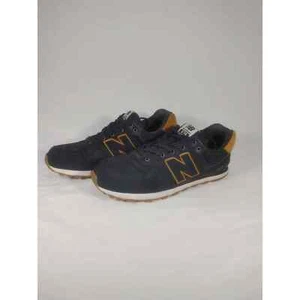 New Balance 574 Classic Black/Brown Shoes - Picture 1 of 5