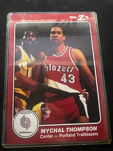 1984 MR. Z'S MYCHAL THOMPSON 5x7 CARD SEALED InPlastic Star Company Trailblazers - Picture 1 of 2
