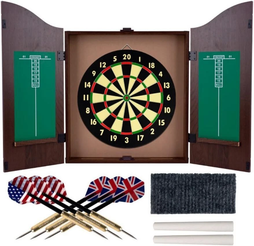 ダーツボード　ケース付　アンティーク Vintage Dart Board Cabinet | eBay