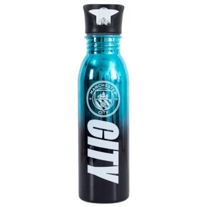 Botella de Bebidas Metálica Manchester City FC UV, Regalo Cumpleaños Mercancía Oficial - Imagen 1 de 4