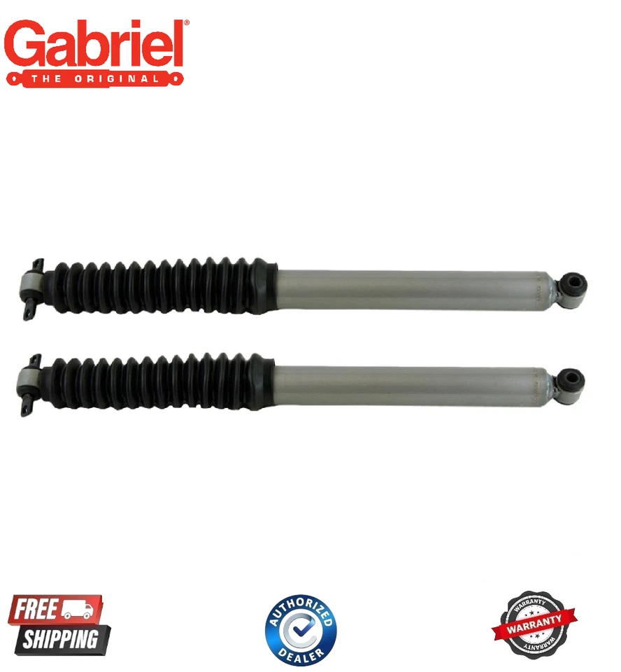 Amortiguadores para camioneta Gabriel Rr HD un par aptos para camioneta Chevy 1988-1999 4x2 4x4 4x4 con botas Foto 1 de 1