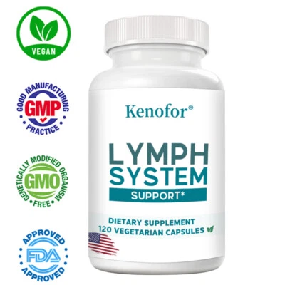 Pure Health Research Lymph System Support 120 Capsules dietary supplement 2 pack - Image 1 of 4