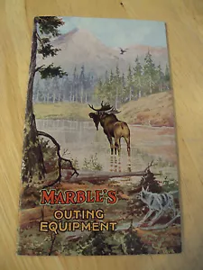 RAR Original 1932-33 Ausflugsgeräte Katalog~"MARBLE'S"~Waffen~Messer~SEHR SCHÖN~ - Bild 1 von 11